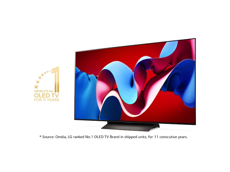 LG 77'' OLED evo C4 4K TV (2024) OLED77C44LA 70 - 79 tommer TV