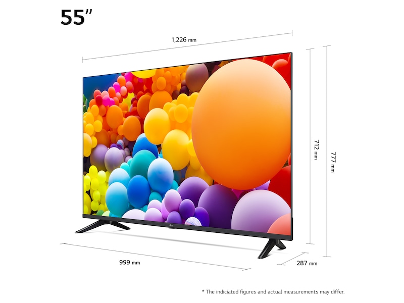 LG 55'' UHD-TV UT73 4K TV (2024) 55UT73006LA 50 - 59 tommer TV