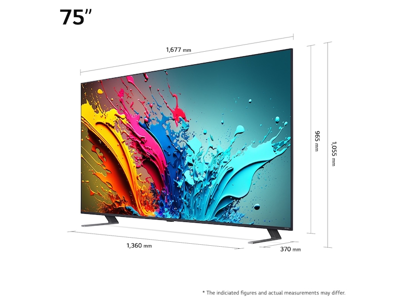 LG 75'' QNED 85 4K TV (2024)  75QNED85T6C TV