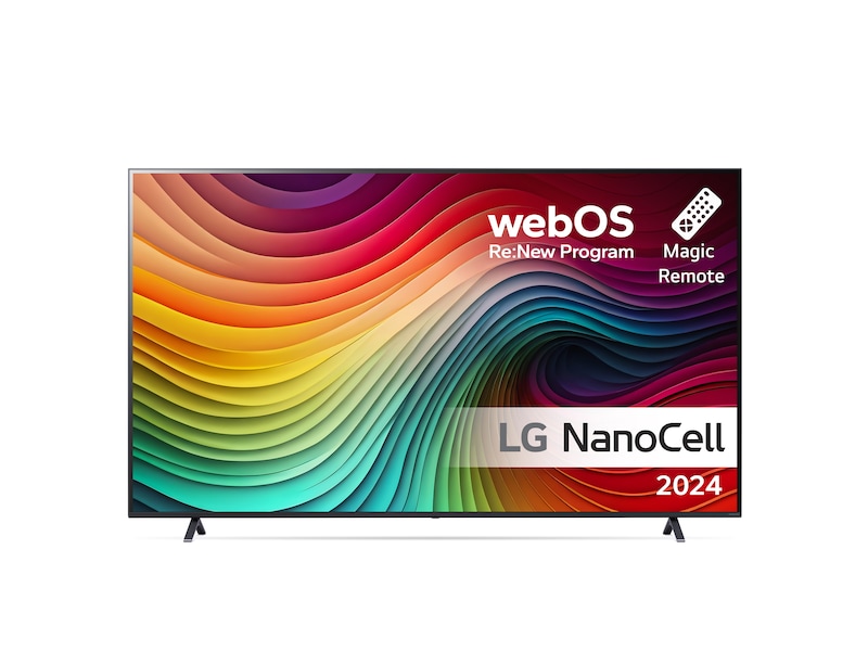 LG 86'' NANO 81 4K TV (2024) 86NANO81T6A Over 80 tommer TV