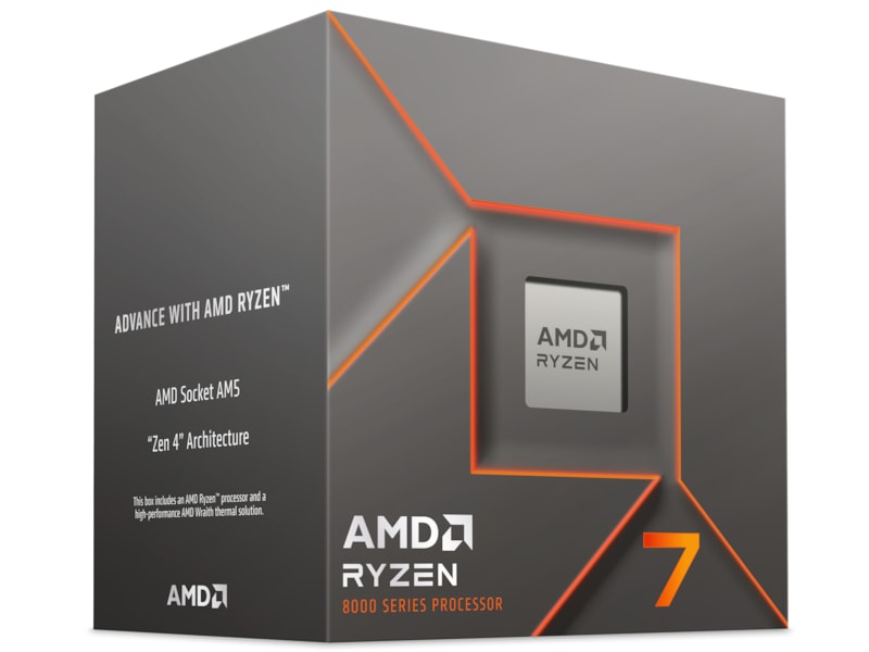 AMD Ryzen 7 8700F CPU Processorer