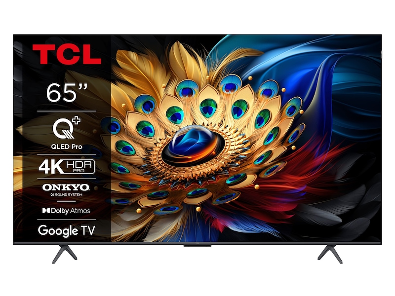 TCL 65" 65C61B QLED Pro 4K Google TV TV