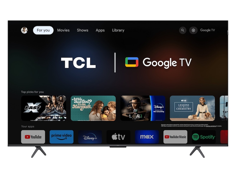 TCL 75" 75C61B QLED Pro 4K Google TV TV