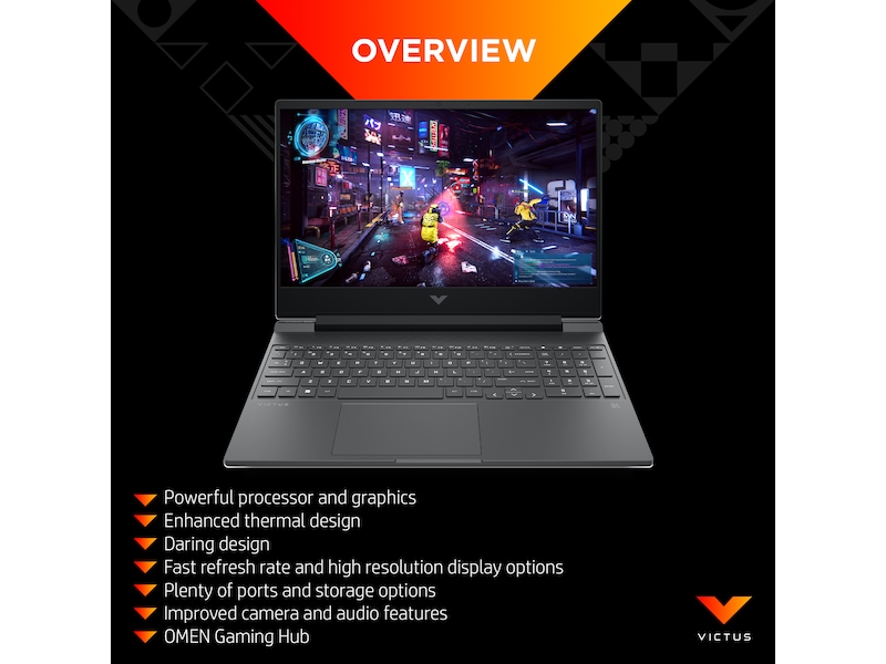 Victus by HP Laptop 15-fa0016no 15,6" FHD Gaming laptop