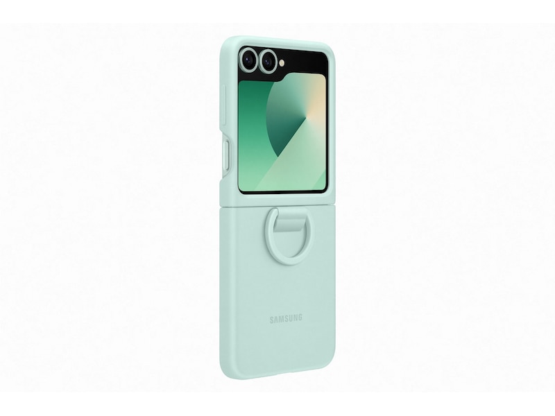 Samsung Galaxy Z Flip6 Silikone cover (mint) Mobilcover