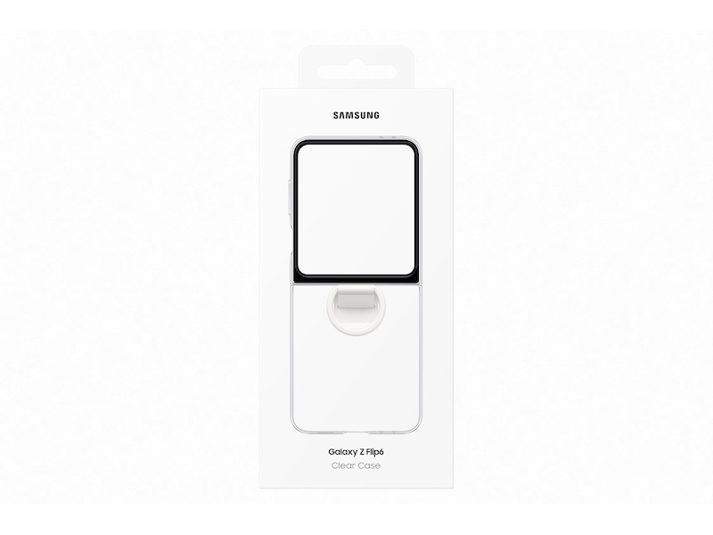 Samsung Galaxy Z Flip6 Clear Cover Cover (gennemsigtig) Mobilcover