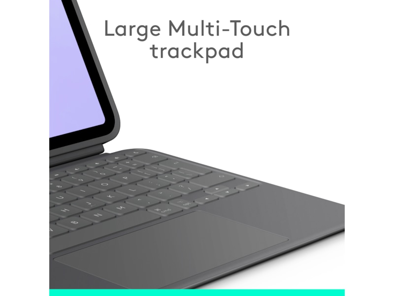 Logitech iPad Pro 11" Combo Touch tastaturcover (grafitt) Cover til tablet