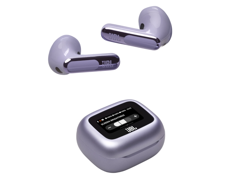 JBL LIVE FLEX 3 Trådløse Høretelefoner, Earbuds (Lilla) In-ear høretelefoner