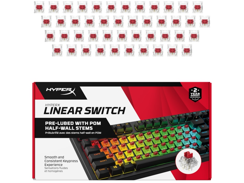 HyperX Linear Switch Tilbehør til gaming tastatur og mus