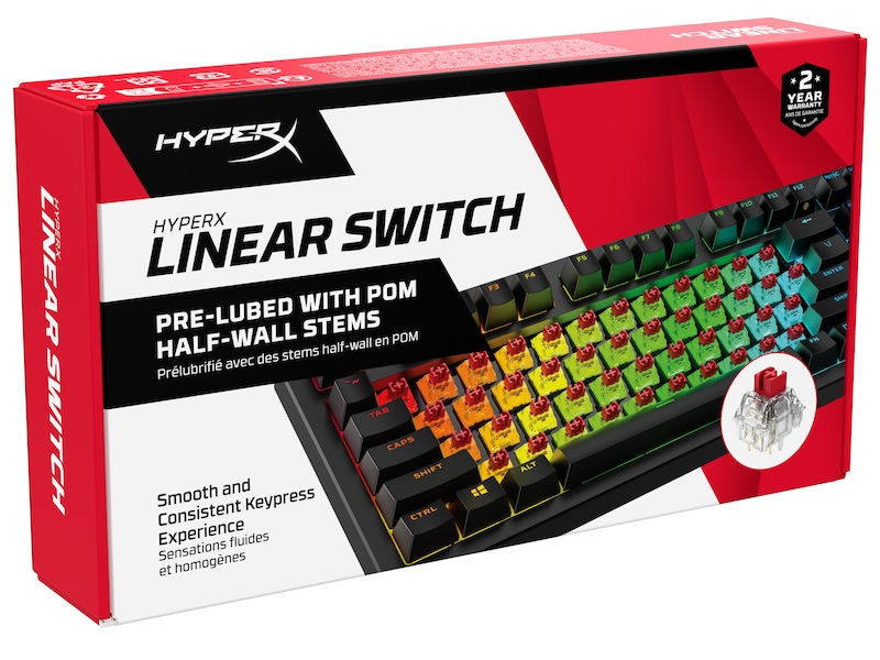 HyperX Linear Switch Tilbehør til gaming tastatur og mus