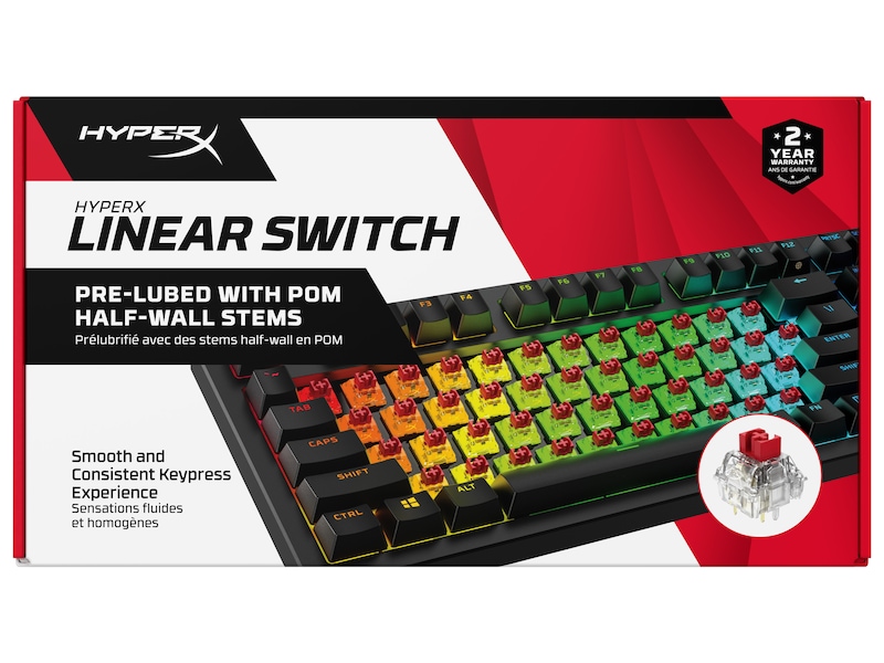 HyperX Linear Switch Tilbehør til gaming tastatur og mus