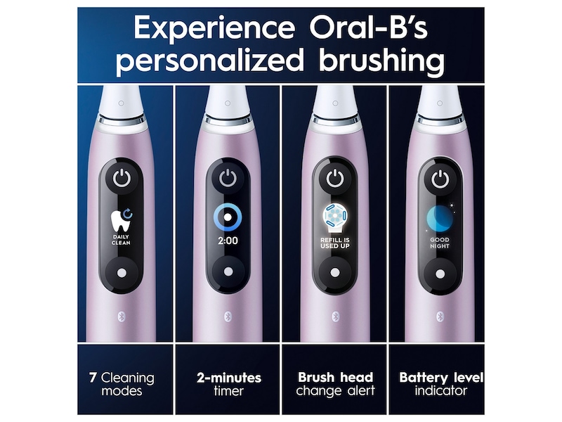 Oral-B iO 9 elektrisk tandbørste (pink) Elektriske tandbørster