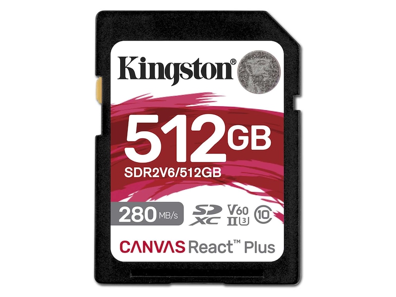 Kingston Canvas React Plus V60 512GB Flash-hukommelse