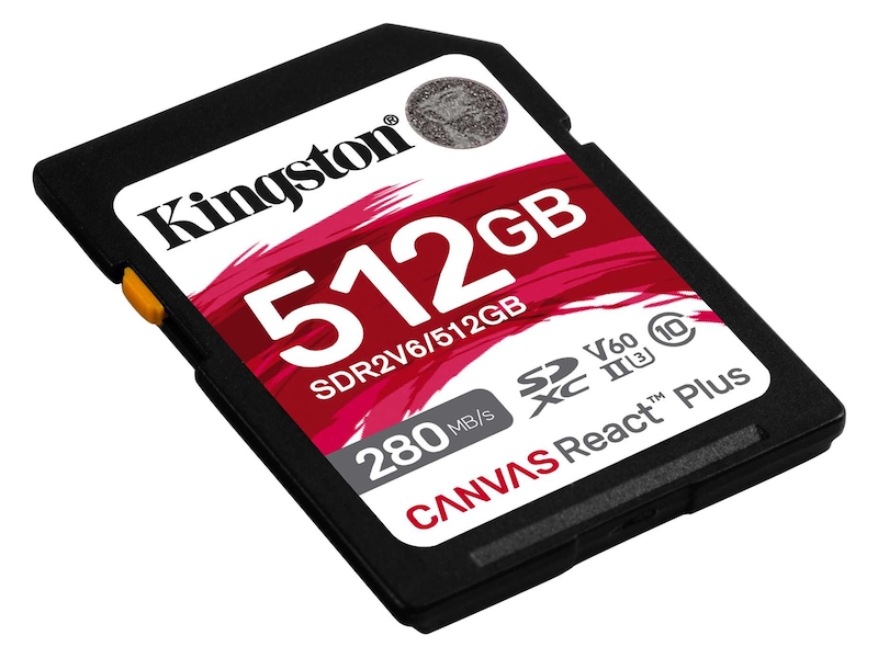 Kingston Canvas React Plus V60 512GB Flash-hukommelse