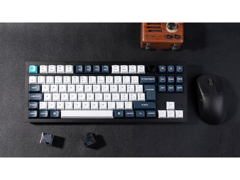 Keychron Q3 MAX 80% Trådløst Tastatur Brown switche Gamingkeyboard