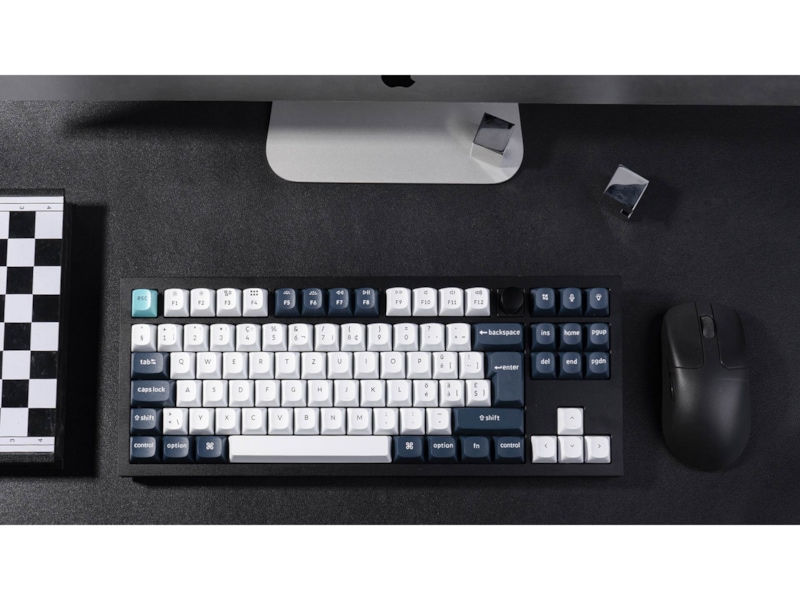 Keychron Q3 MAX 80% Trådløst Tastatur Brown switche Gamingkeyboard