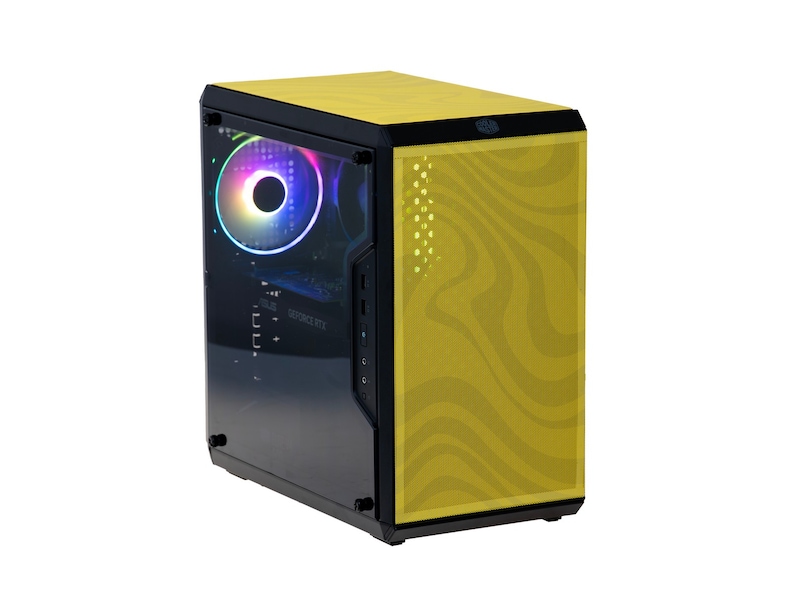 Komplett-PC Entry Plus Yellow Stationær Gaming PC