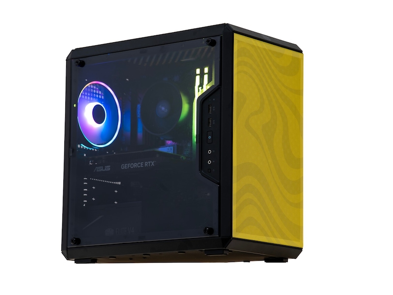 Komplett-PC Entry Plus Yellow Stationær Gaming PC