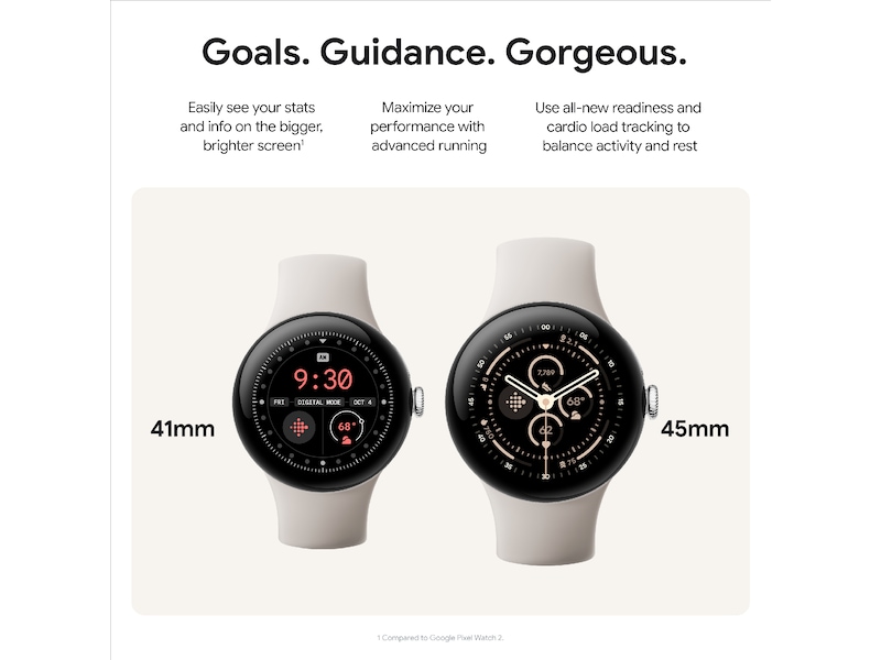 Google Pixel Watch 3 41mm LTE (obsidian) Smartwatches