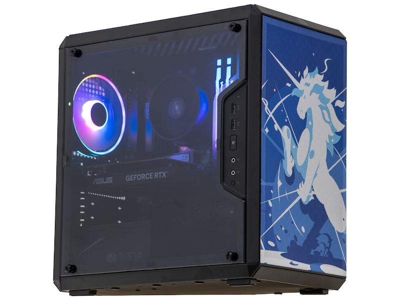 Komplett-PC Entry Plus Unicorn Stationær Gaming PC