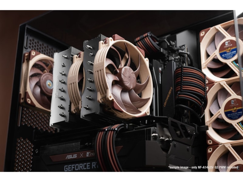 Noctua NF-A14x25r G2 PWM Sx2-PP Ventilator Blæsere