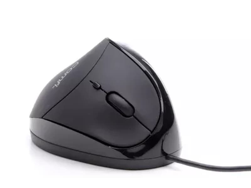 KENSON Vertical Mouse Comfi 2 kablet mus (sort) Ergonomiske