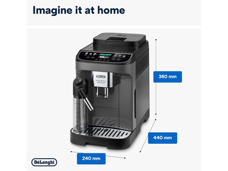 Delonghi Magnifica EVO Next ECAM310.60.B Automatisk kaffemaskine Espressomaskiner