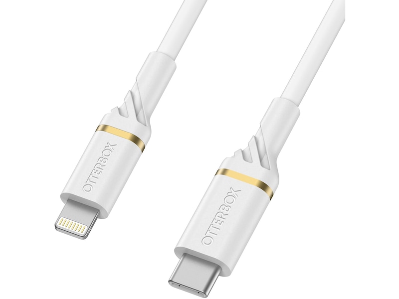 OtterBox Lightning til USB-C kabel 2m (hvid) USB-kabler