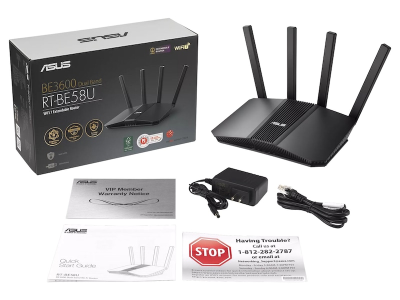 ASUS RT-BE58U router Routere