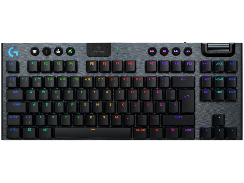 Logitech G915 X Lightspeed TKL Trådløst Gamingtastatur (sort) Gamingkeyboard