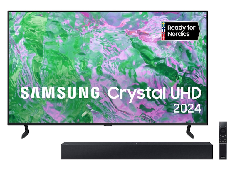 Samsung 65" CU7095 Crystal UHD 4K Smart TV 60 - 69 tommer TV