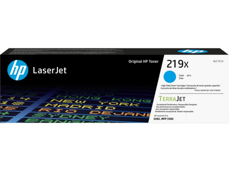 HP Toner 219X Cyan Laser Toner