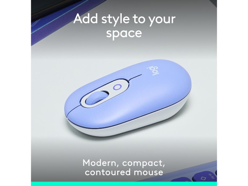 Logitech POP Icon trådløs mus (lilac) Mus