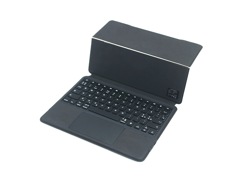 4smarts iPad Air 11" 2-i-1 Tastaturcover (grå) Tastatur og stylus