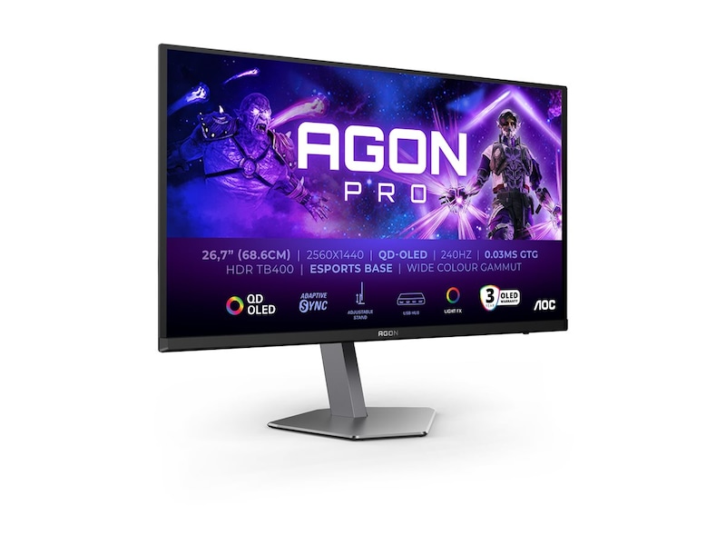 AOC 27" gamingskærm Agon Pro AG276QZD2 Gamingskærme