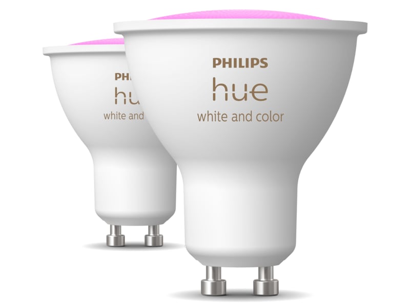 Philips Hue White & Color Ambiance GU10 2PK LED-pærer & elpærer