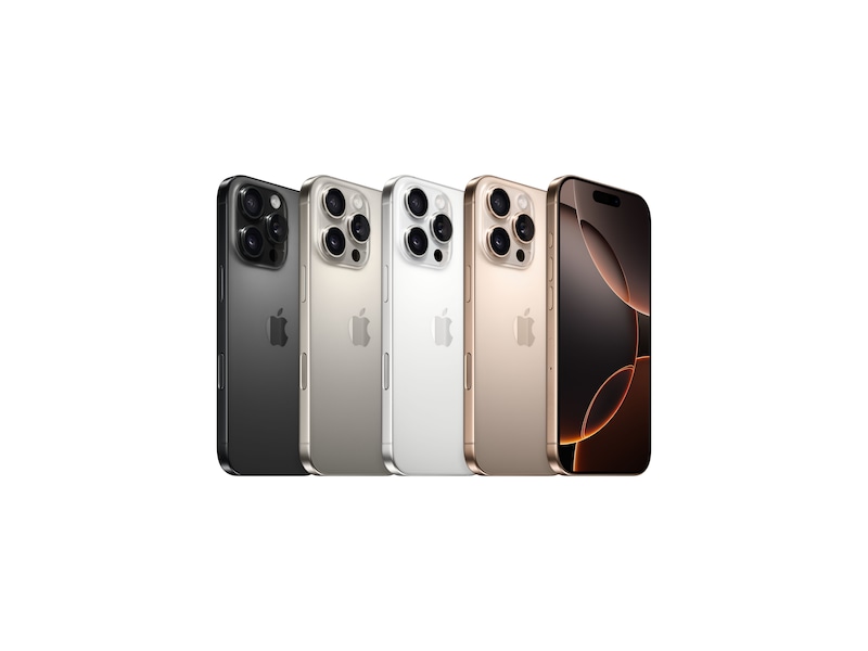 iPhone 16 Pro 128GB (naturligt titanium) Mobiltelefoner