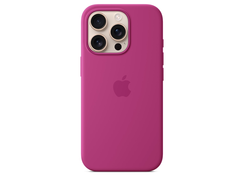 Apple iPhone 16 Pro Silikonecover (fuchsia) Mobilcover