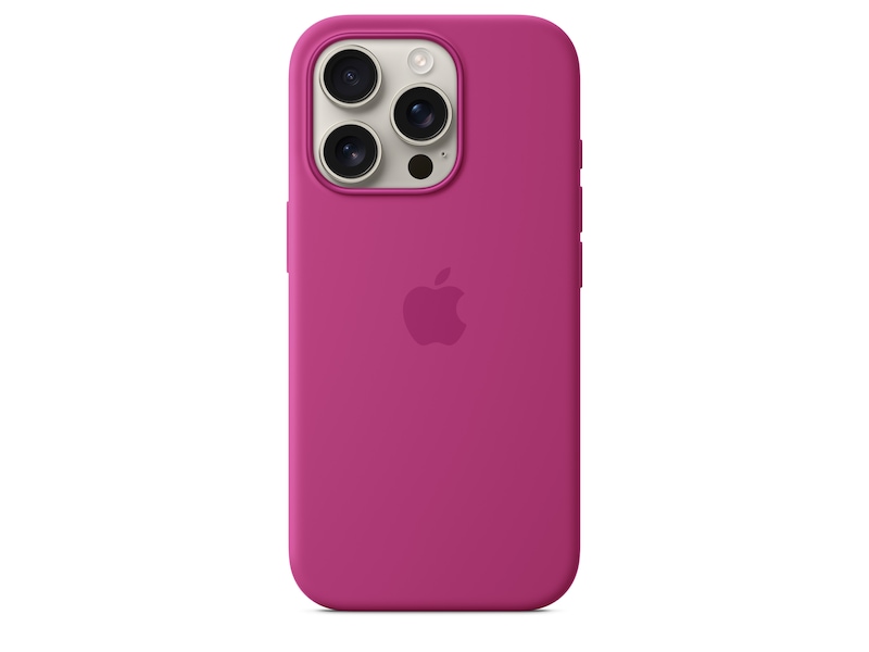 Apple iPhone 16 Pro Silikonecover (fuchsia) Mobilcover