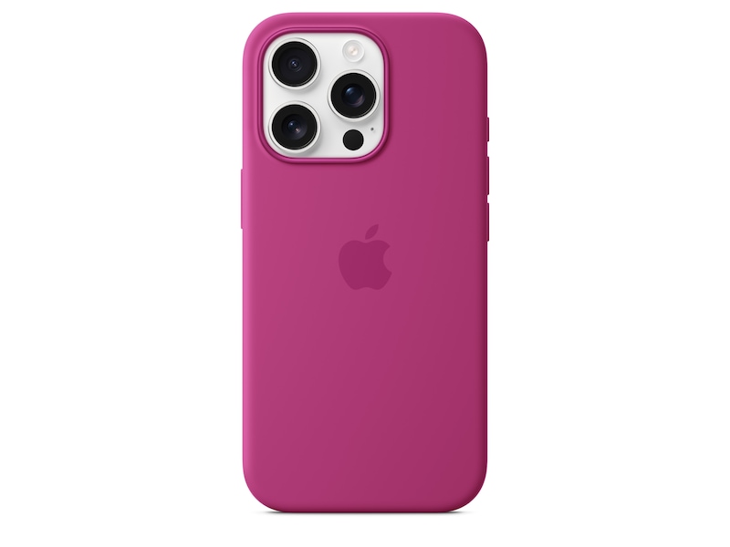 Apple iPhone 16 Pro Silikonecover (fuchsia) Mobilcover