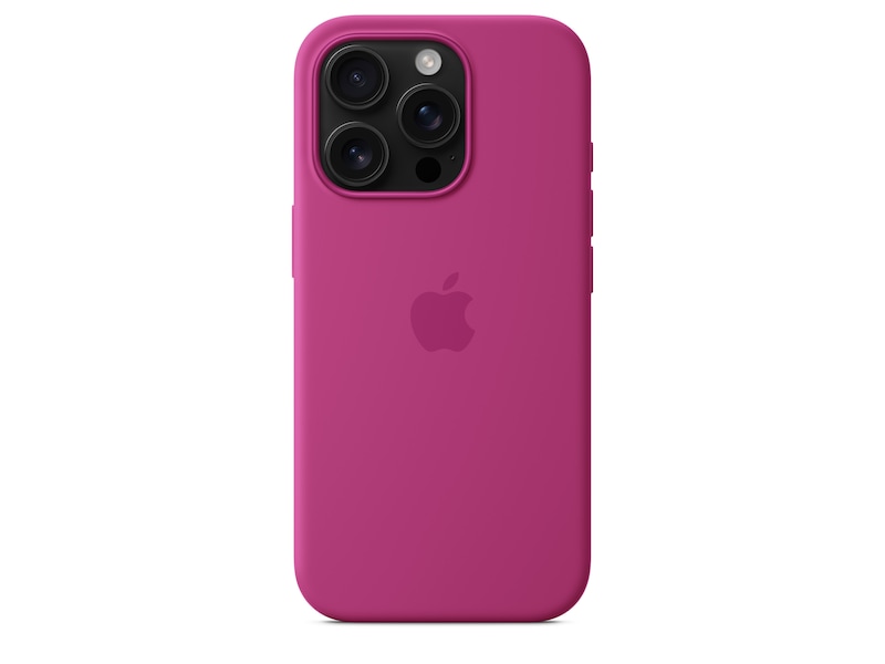 Apple iPhone 16 Pro Silikonecover (fuchsia) Mobilcover