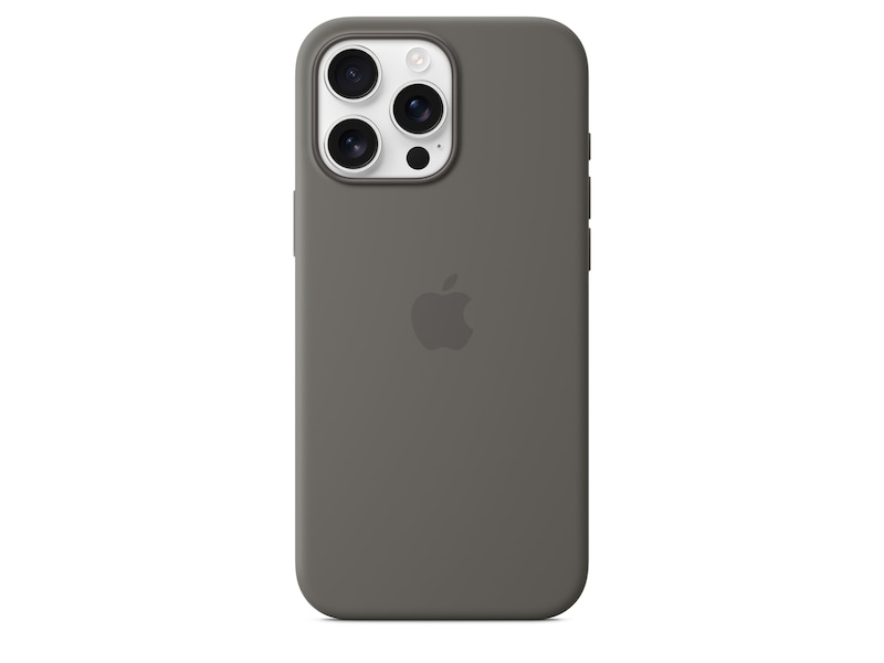 Apple iPhone 16 Pro Max Silikonecover (granitgrå) Mobilcover