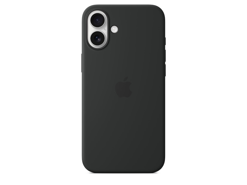 Apple iPhone 16 Plus Silikoncover (sort) Mobilcover