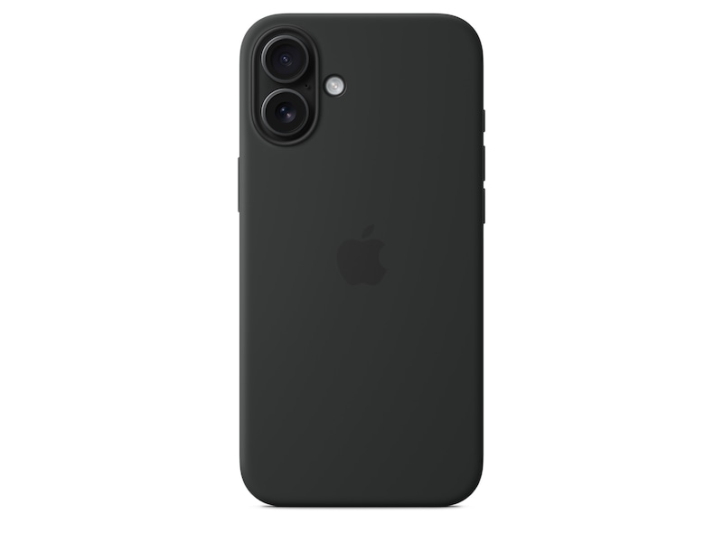 Apple iPhone 16 Plus Silikoncover (sort) Mobilcover