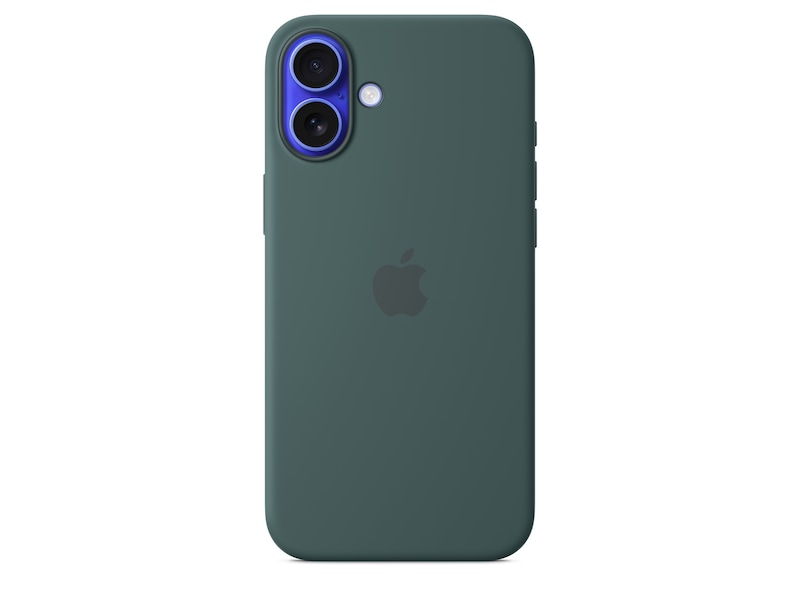 Apple iPhone 16 Plus Silikonecover (søgrøn) Mobilcover