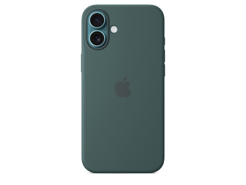 Apple iPhone 16 Plus Silikonecover (søgrøn) Mobilcover