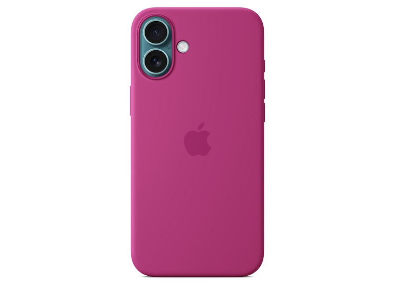 Apple iPhone 16 Plus Silikonecover (fuchsia) Mobilcover