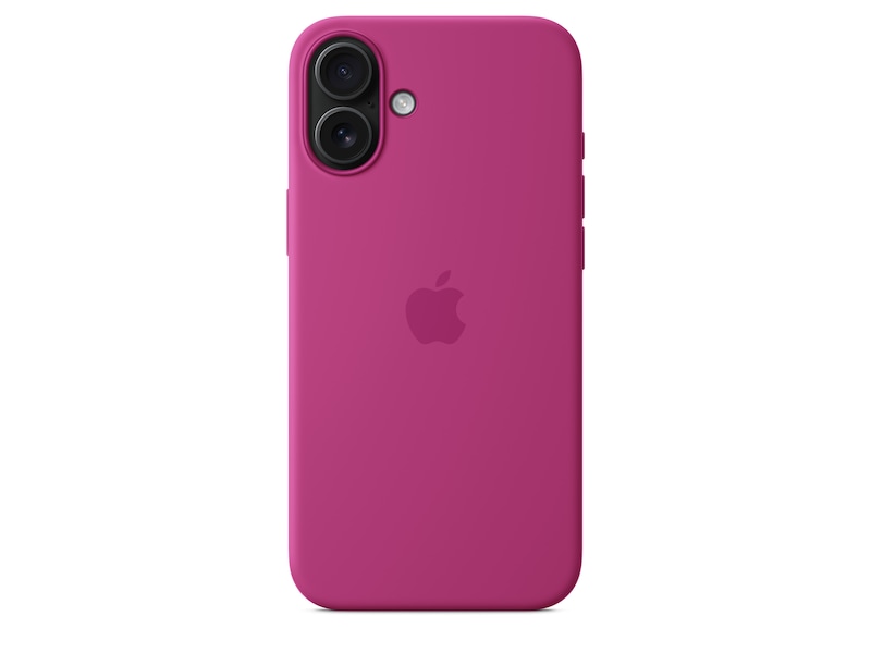 Apple iPhone 16 Plus Silikonecover (fuchsia) Mobilcover