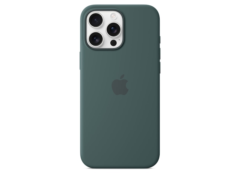 Apple iPhone 16 Pro Max Silikonecover (søgrøn) Mobilcover