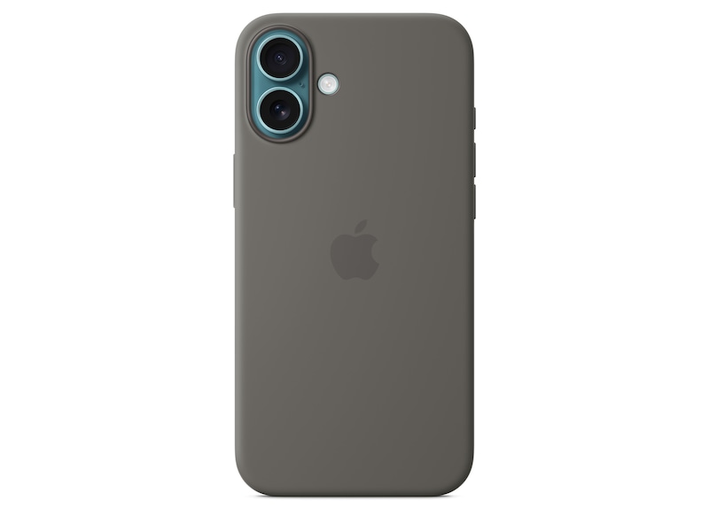 Apple iPhone 16 Plus Silikonecover (granitgrå) Mobilcover